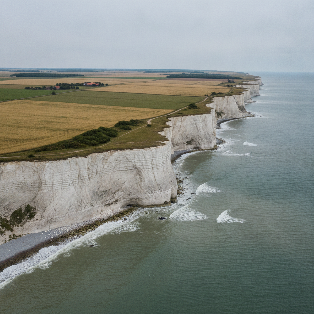 Havørredfiskeri ved Stevns Klint